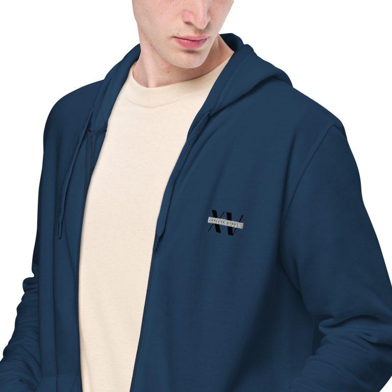Xplore Vibes Original Unisex basic zip hoodie - Image 8