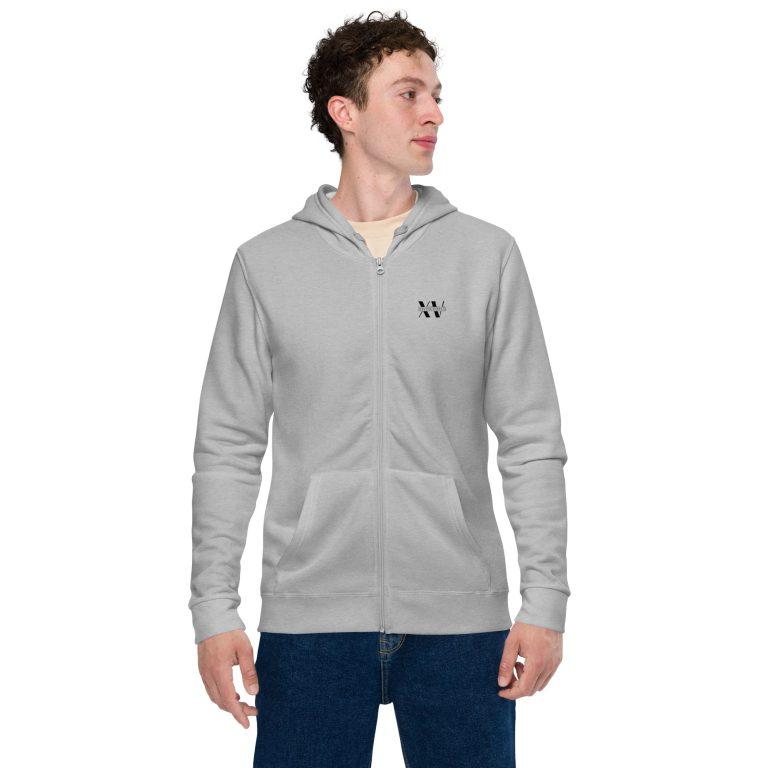 Xplore Vibes Original Unisex basic zip hoodie - Image 2