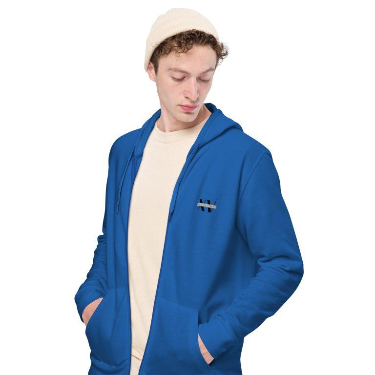 Xplore Vibes Original Unisex basic zip hoodie - Image 9