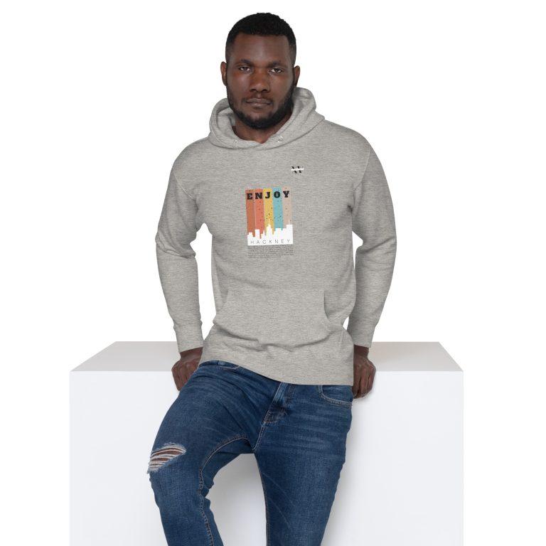 Enjoy Hackney Unisex Hoodie - Image 2